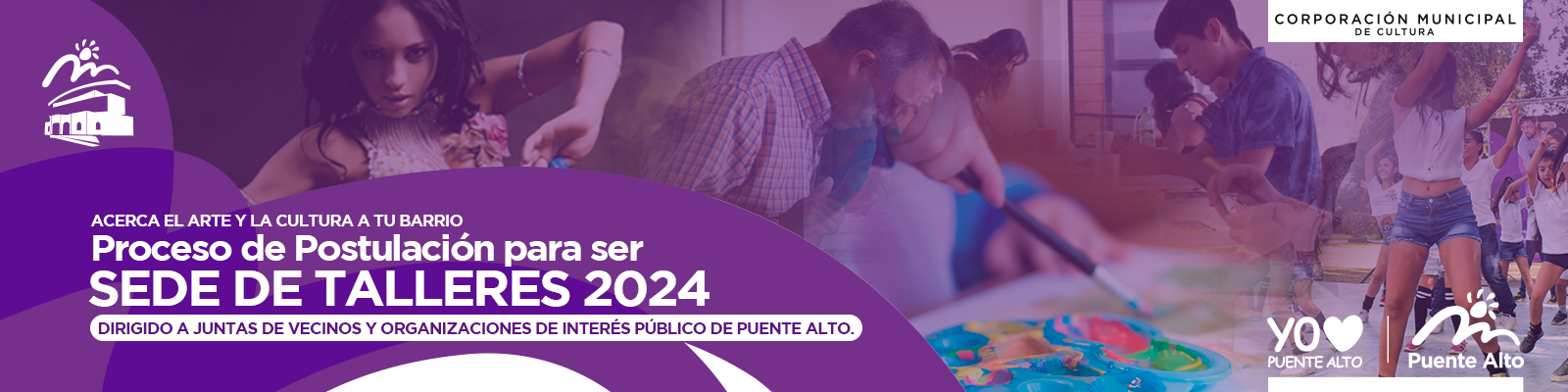 POSTULACIONES ABIERTAS PARA SER SEDE DE TALLERES ARTÍSTICOS 2024